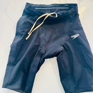 Speedo Men's Navy Swim Tech Suit